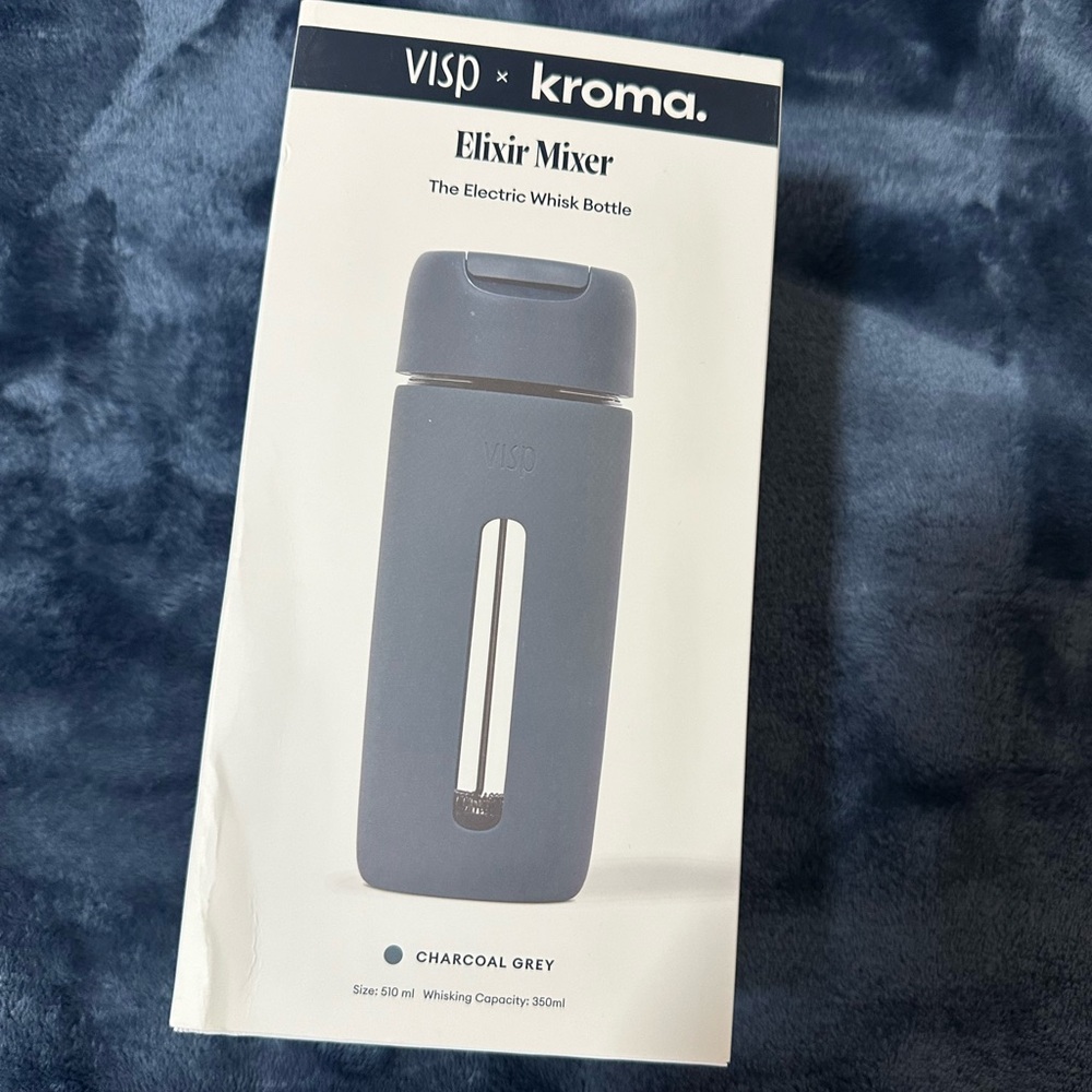 Visp x Kroma Elixir Mixer in Charcoal Grey